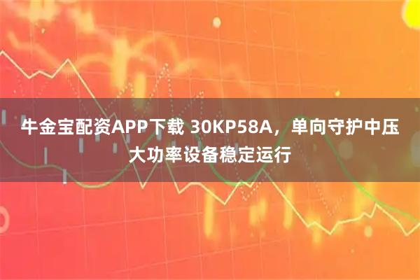 牛金宝配资APP下载 30KP58A，单向守护中压大功率设备稳定运行